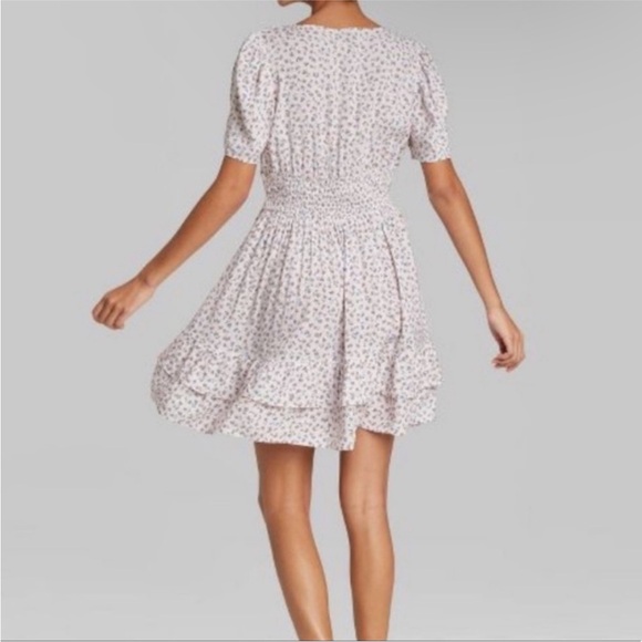 Wild Fable Floral V-Neck Dress size Small - Picture 2 of 8